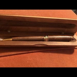 🖊 Wood Ballpoint Pen and Wood Case 5.5”